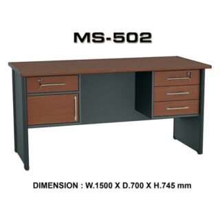 "Meja Kantor VIP MS 502 (150cm)"
