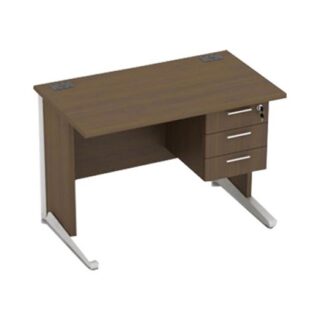 "Meja Kantor Modera AOD 6012 (120cm) + 3 Laci gantung"