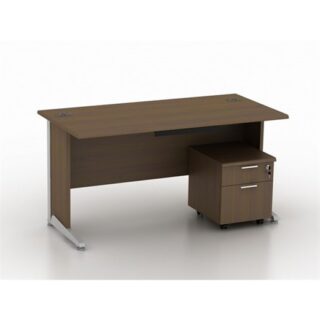 "Meja Kantor Modera AOD 7515 (150cm) + 2 Laci dorong"