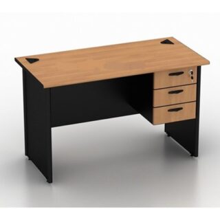"Meja Kantor Modera COD 106 + 3 Laci gantung (100cm)"