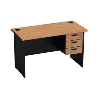 "Meja Kantor Modera COD 126 (120cm) + 3 Laci gantung"