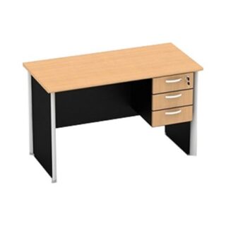 "Meja Kantor Modera EOD 1260 + 3 Laci gantung (120cm)"